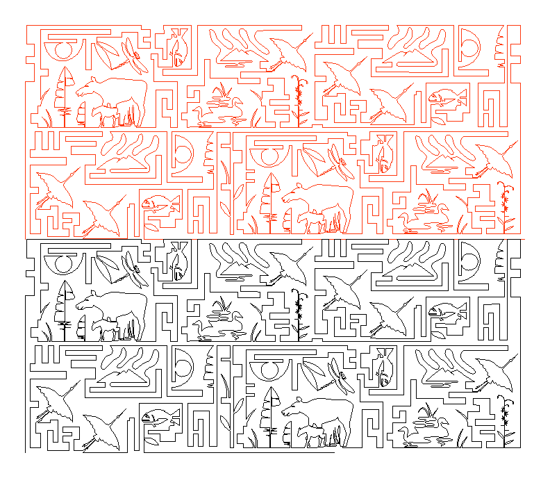 Alaska Heiroglyph repeat