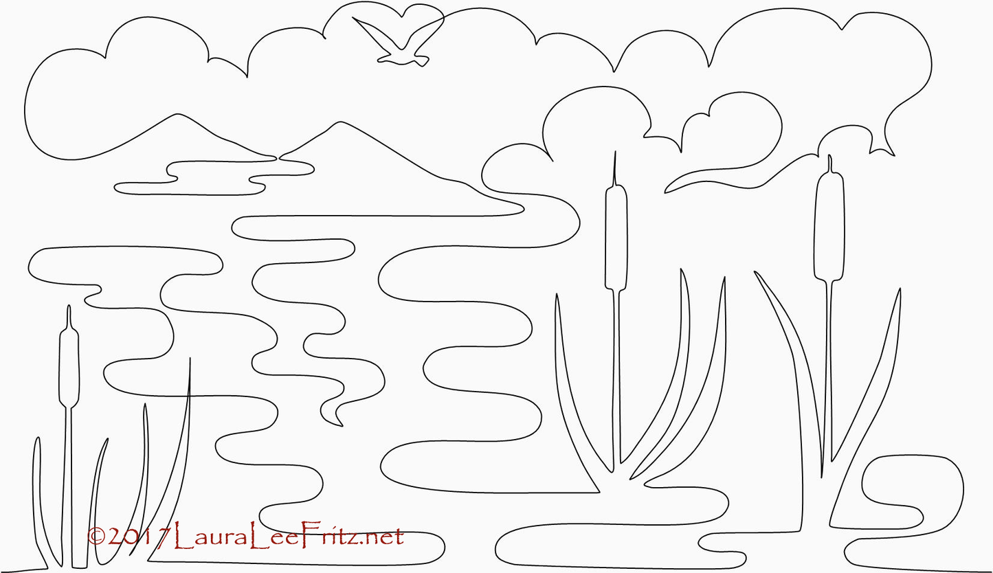 Bookcover Wetland Gull Cattails