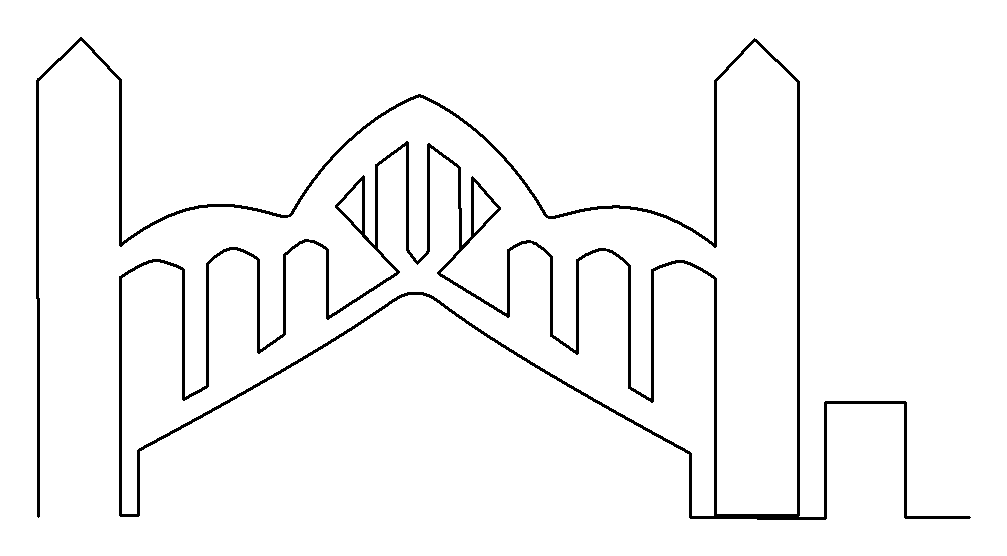 Bridge Border quilting pattern