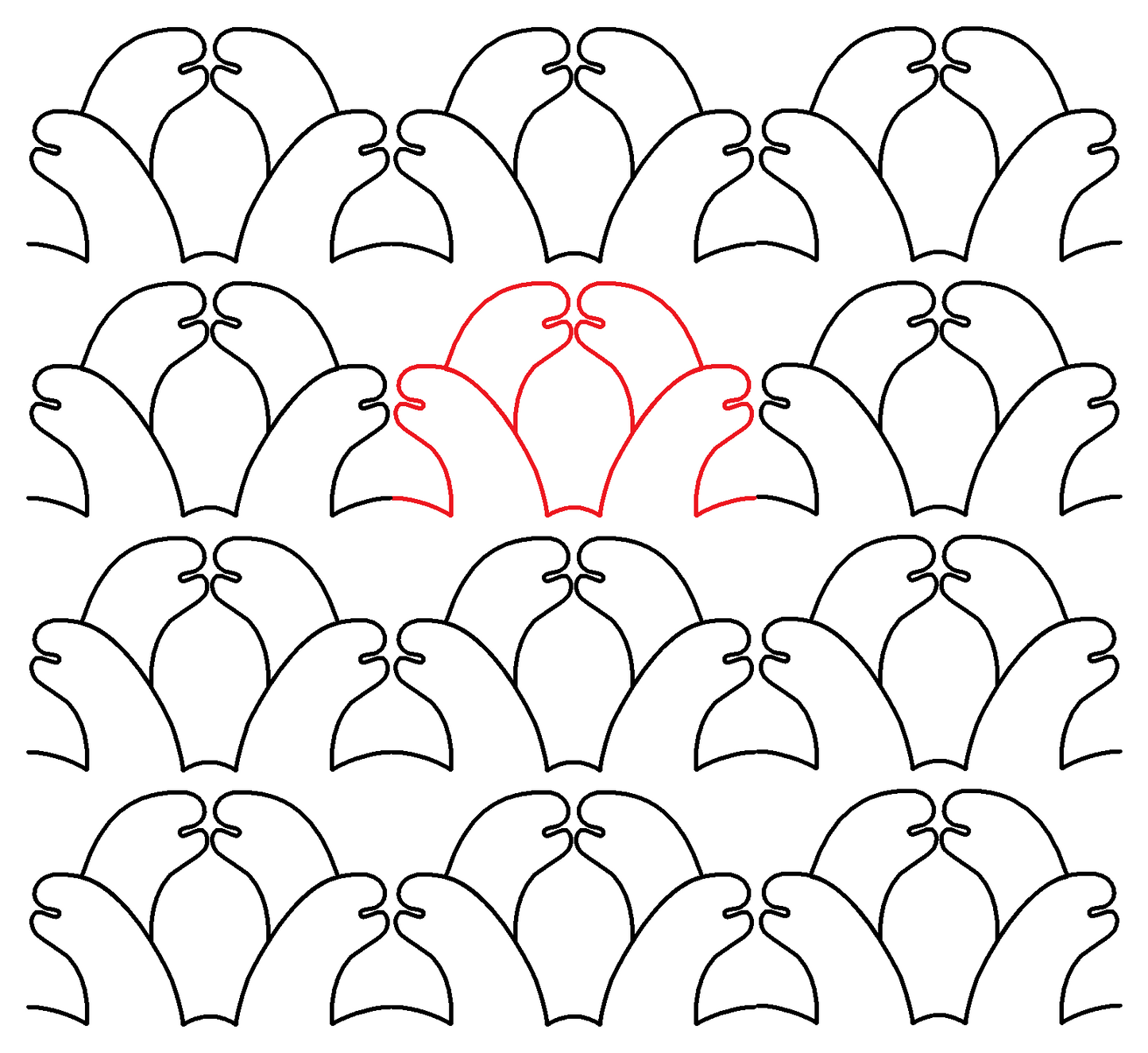Brontosaurus Trellis repeat