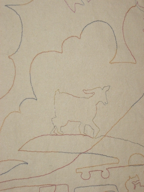 angora goat quilting pattern