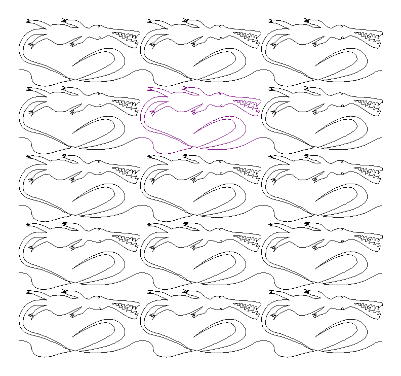 Aboriginal Alligator repeat