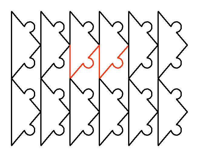 Border Stencil 15 repeat, even rows Y flip