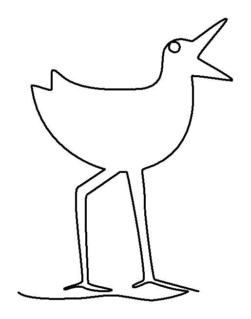 Chick 2 quilting pattern