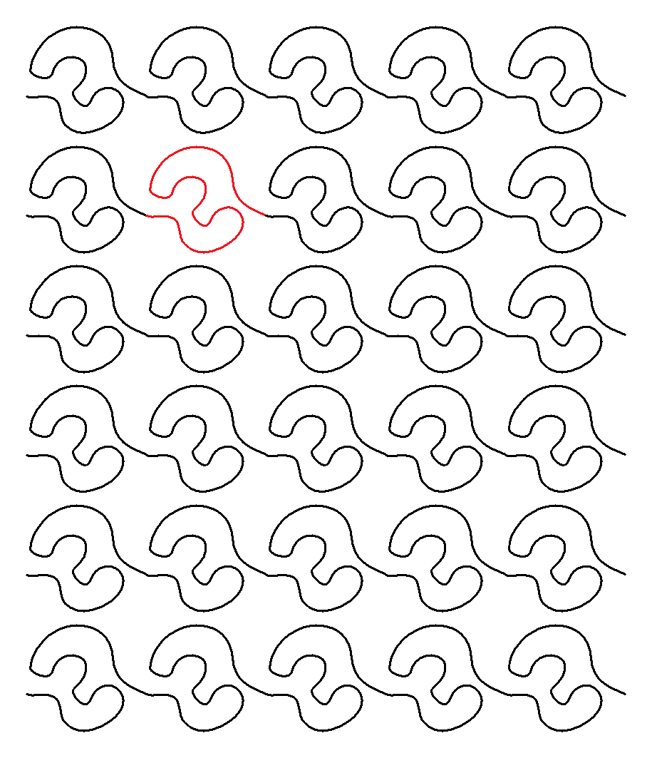 Curly Key repeat