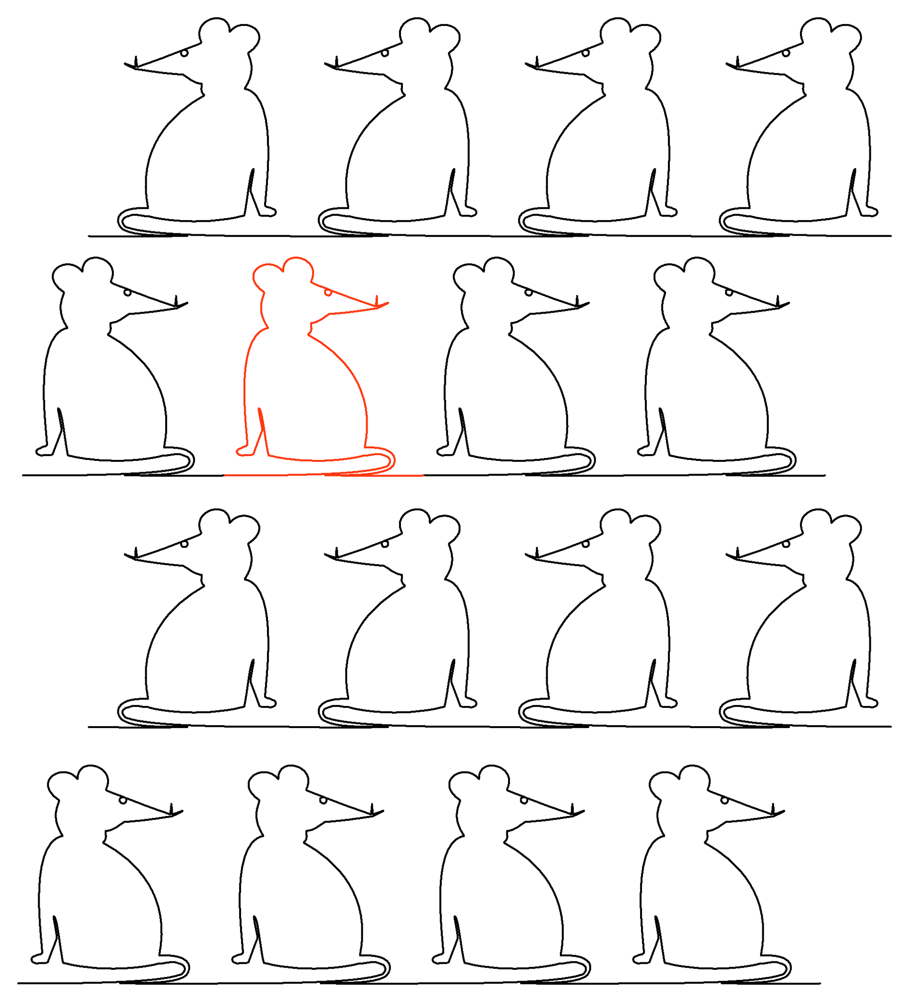 Mouse 2 repeat, even rows 33% offset and s flip