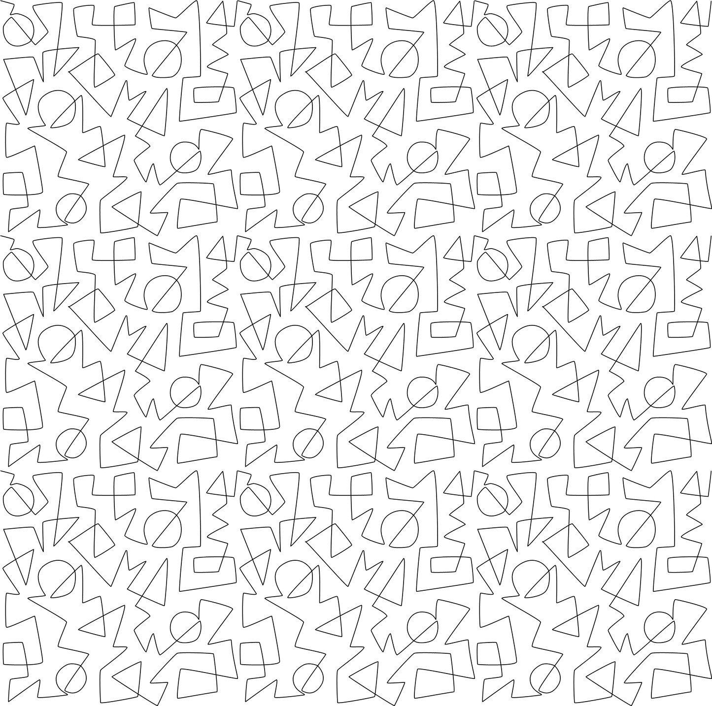Split Circle Triangle Square, repeat