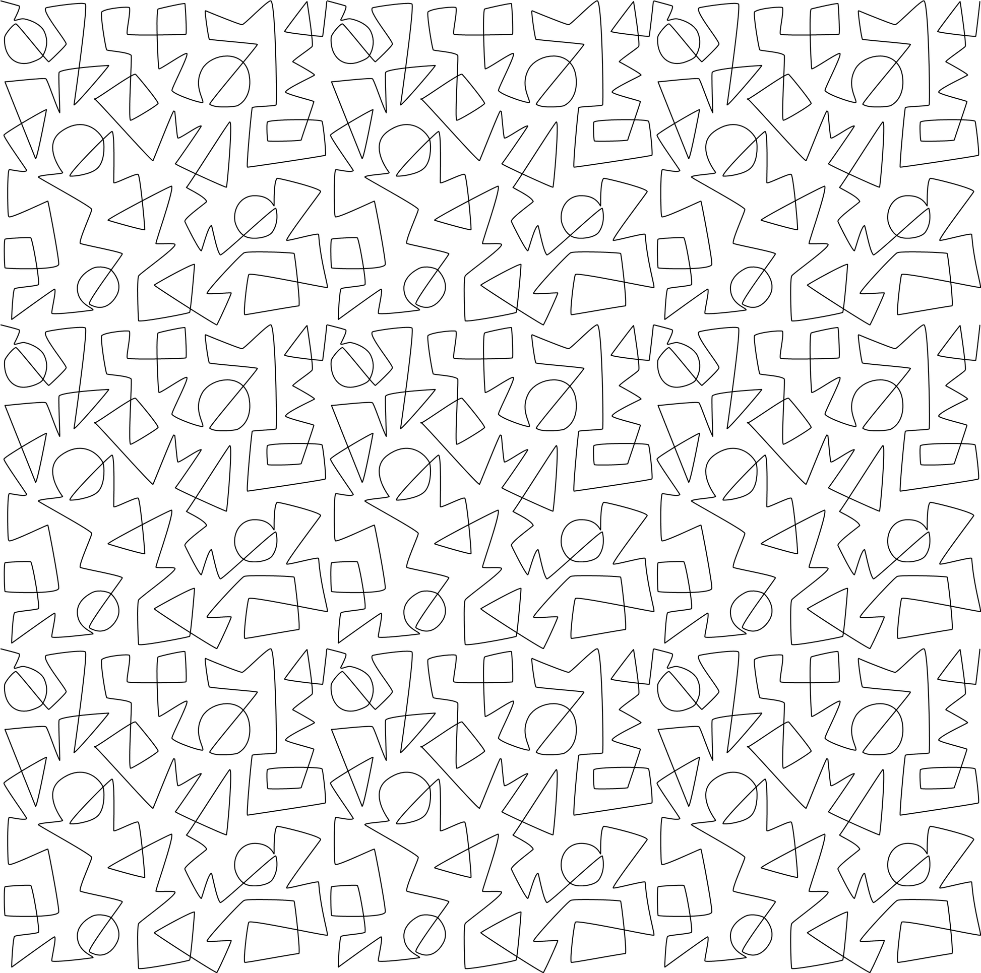 Split Circle Triangle Square, repeat